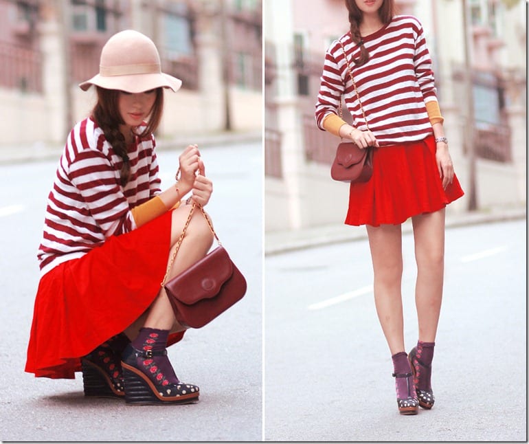 red and burgundy thumb Fashionista NOW: Fashion Inspiration For Chinese New Year 2012