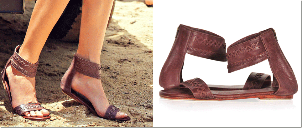 vintage brown boho leather sandals â† SHOP HERE
