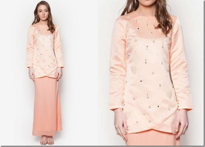Fashionista Now 7 Glamorous Pastel Baju Kurung Ideas For Raya 2016