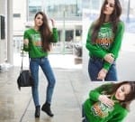 Fashionista NOW: Fresh & Casual With A Pop Of Green