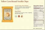 Essential Studio Equipment : Food For Friends Organic Tortilla Chips ( Soy Flaxseed, Salsa Fresca, Duo, Veggie ) *Gluten & Trans-fat Free*