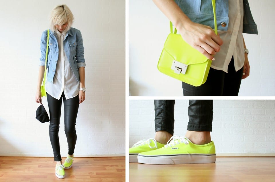 Fashionista NOW Neon Yellow Color Trend