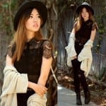 Fashionista NOW: Black Lace Fashion Trend