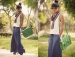 Fashionista NOW: How To Turn An Old Skirt Into Palazzo Pants?