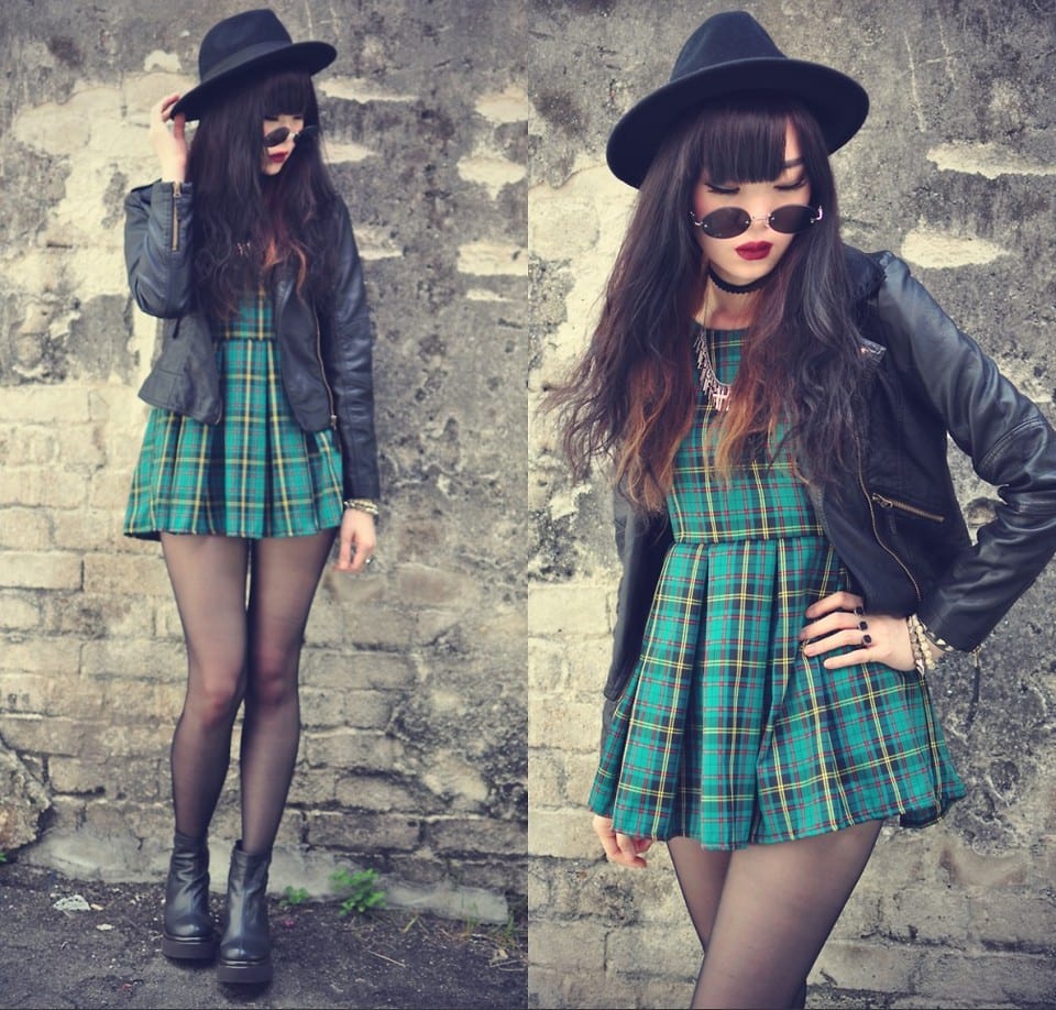 Fashionista NOW: Little Dress In Tartan Fashion Inspiration