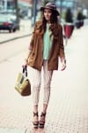 Fashionista NOW: Chic Brown Outerwear Fashion Inspiration