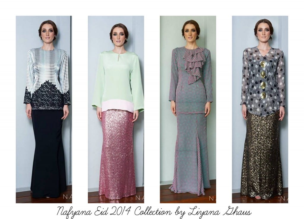 Nafyana Eid 2014 Collection by Liyana Ghaus