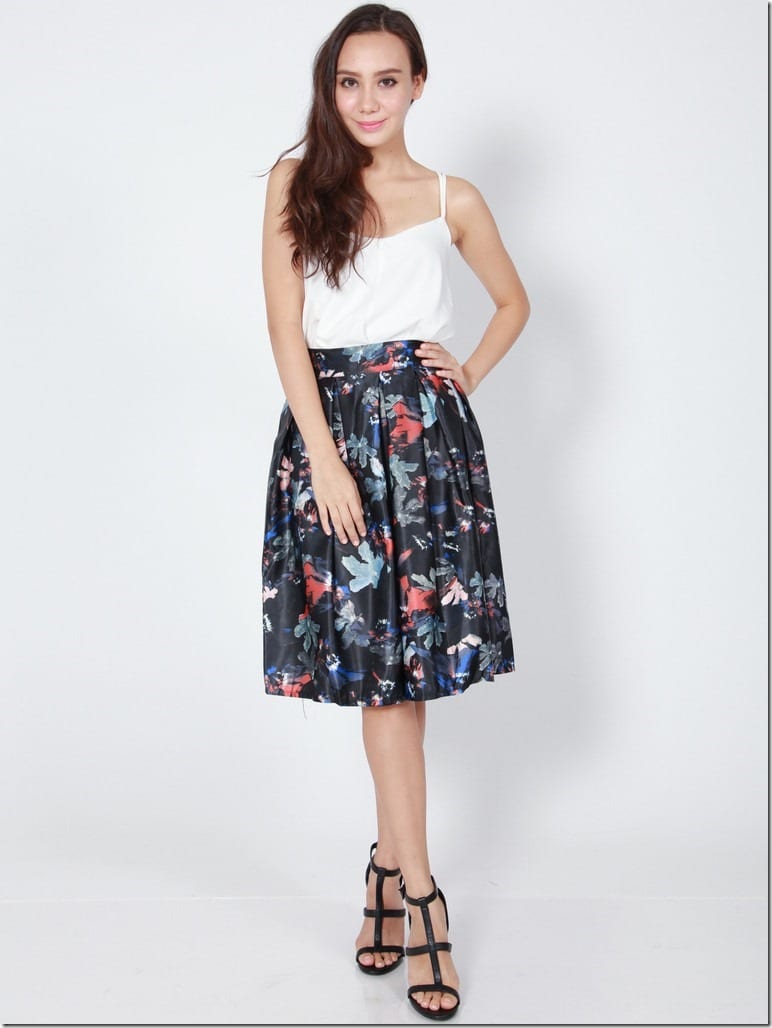 Fashionista NOW: Charming Patterned Midi Skirts For CNY 2015 Fashion ...