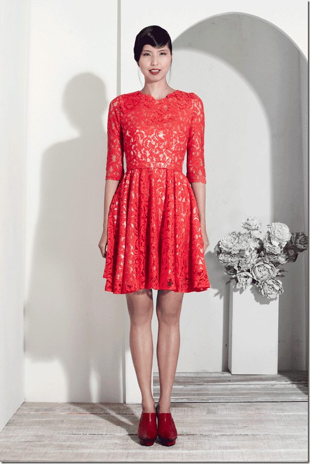 red-lace-flare-dress