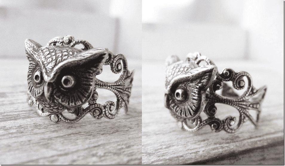 adjustable-antique-silver-owl-ring