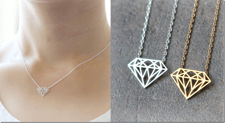 diamond-shape-pendant-necklace