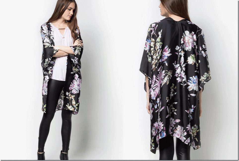 8 Gorgeous Kimono Style Outerwear Fashion Inspiration