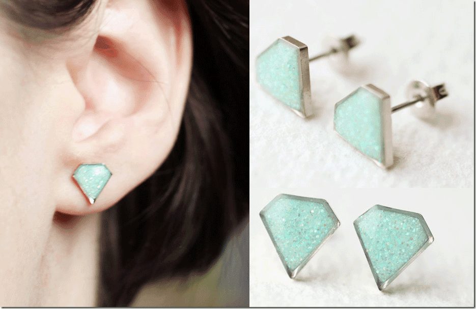 mint-diamond-shaped-earrings