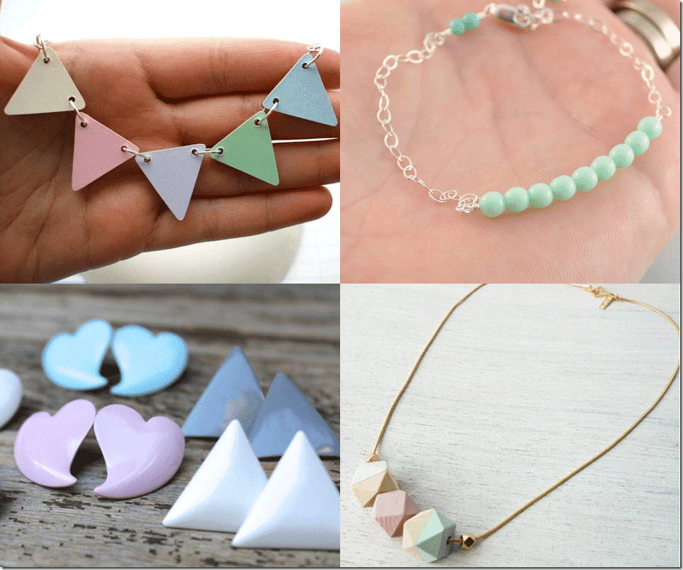 Sweet Pastel Jewelry Trend Fashion Inspiration