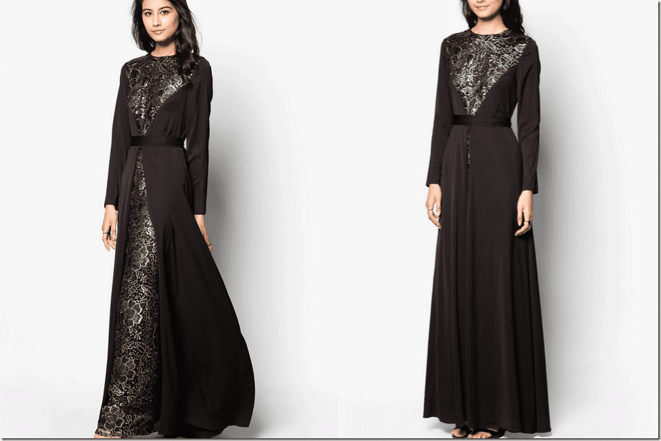 black-high-neck-floral-applique-lace-maxi-dress