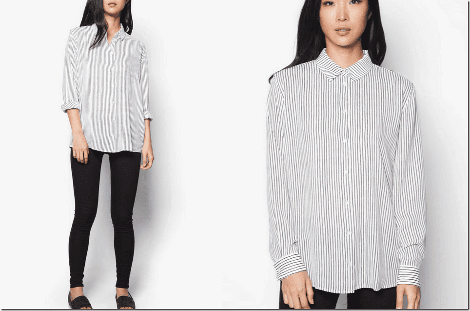 collared-striped-flowy-shirt