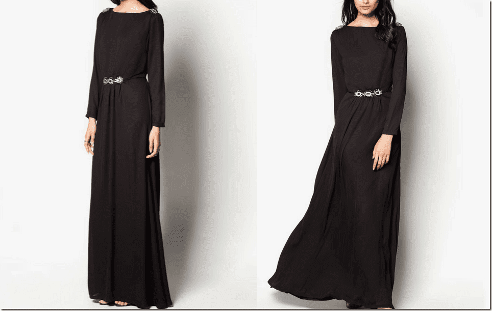 embellished-black-fit-and-flare-maxi-dress