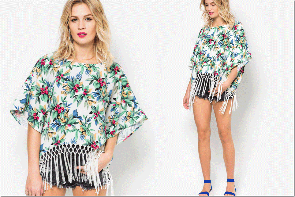 fringed-hem-floral-kimono-top