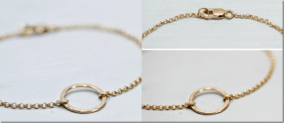 hammered-gold-circle-bracelet