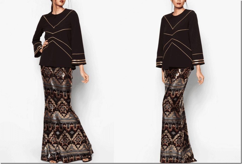 black-art-deco-inspired-baju-kurung