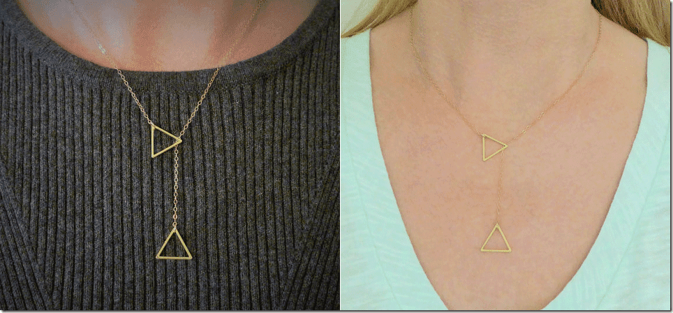 gold-double-triangle-lariat-necklace