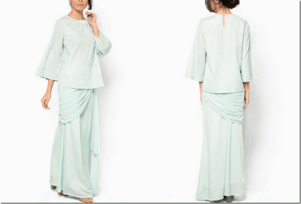 mint-lace-trim-modern-baju-kurung