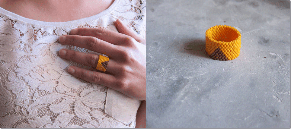 mustard-miyuki-glass-bead-ring