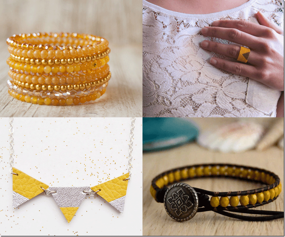 Mustard Yellow Jewelry Fashion Inspiration