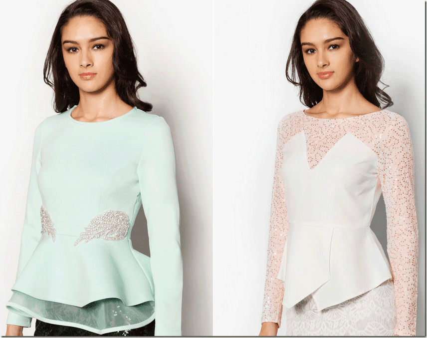 7 Peplum Top Ideas For Raya 2015 Fashion Inspiration