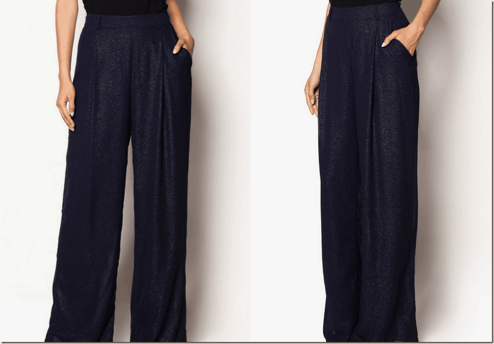 shimmery-navy-high-waisted-palazzo-pants