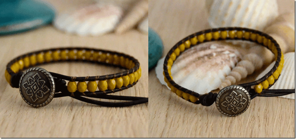 skinny-single-wrap-mustard-bead-bracelet