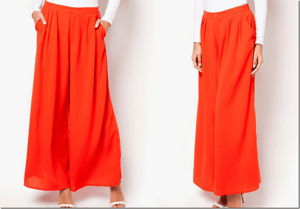 tangerine-orange-palazzo-pants