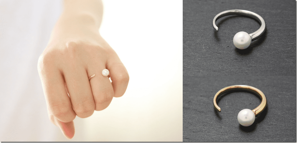 adjustable-horn-shape-pearl-ring