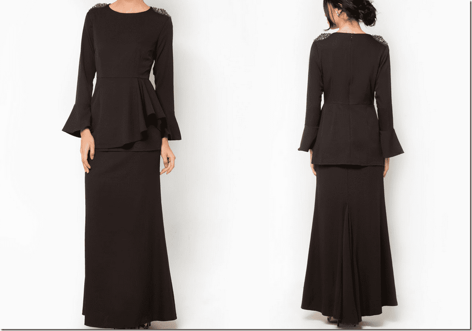 black-peplum-baju-kurung