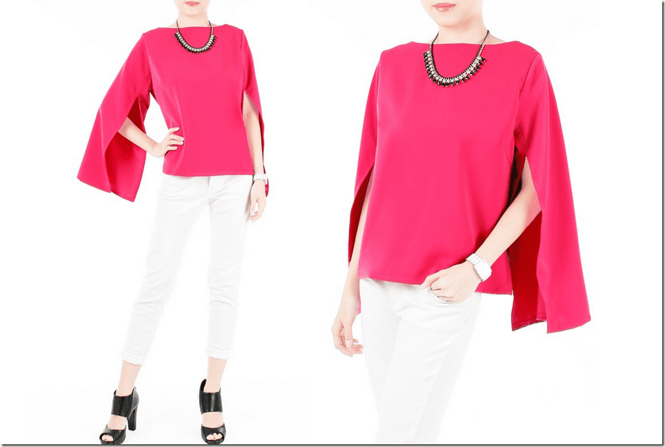 hot-pink-cape-blouse