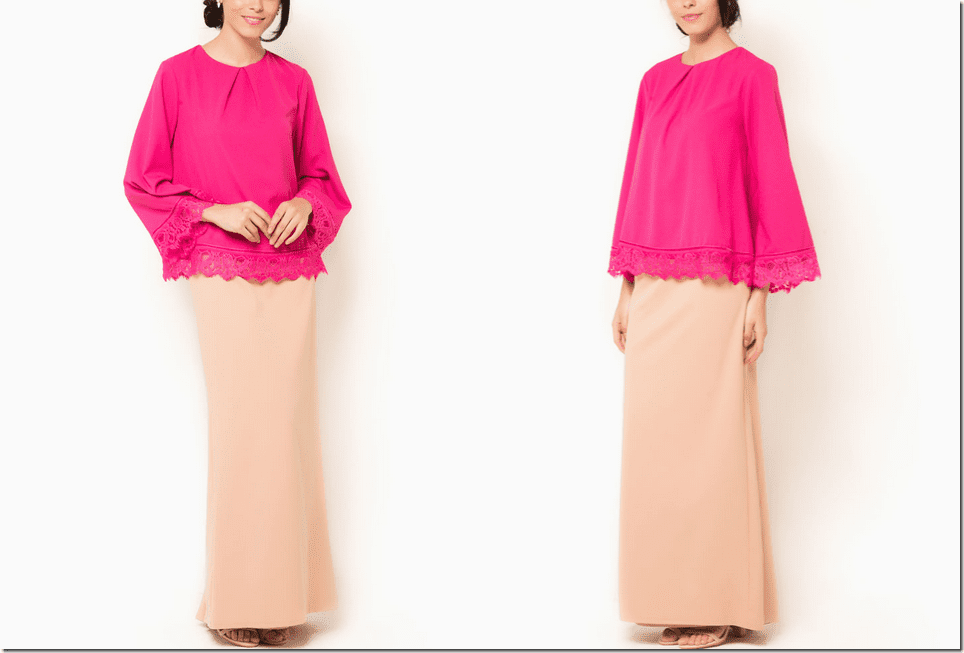 magenta-pink-modern-baju-kurung