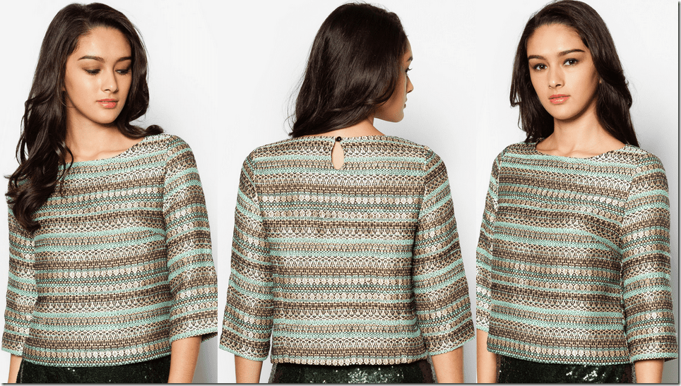 mint-gold-jacquard-crop-top