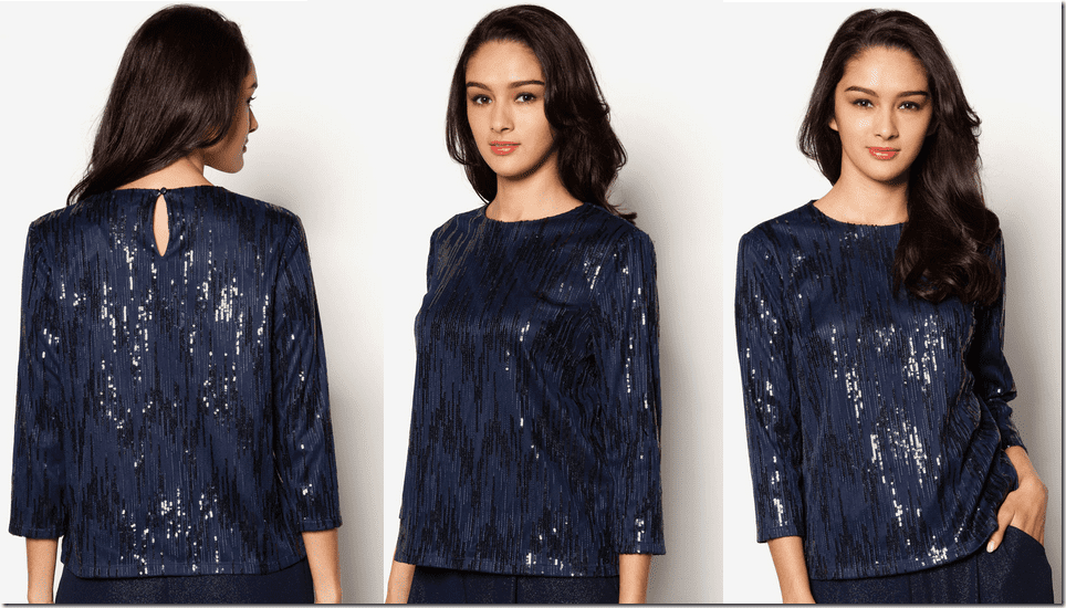 navy-blue-sequined-blouse