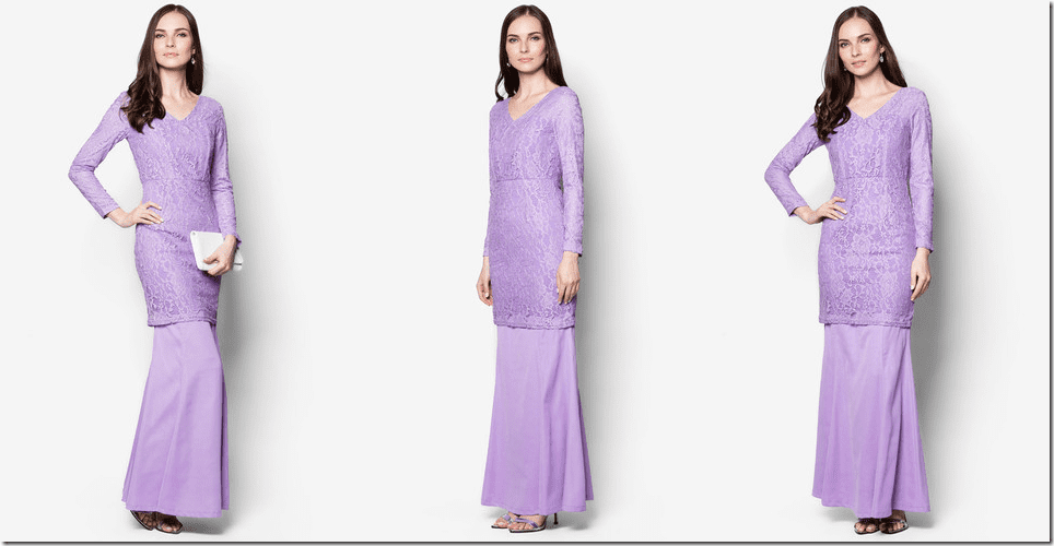 purple-v-neck-lace-kurung