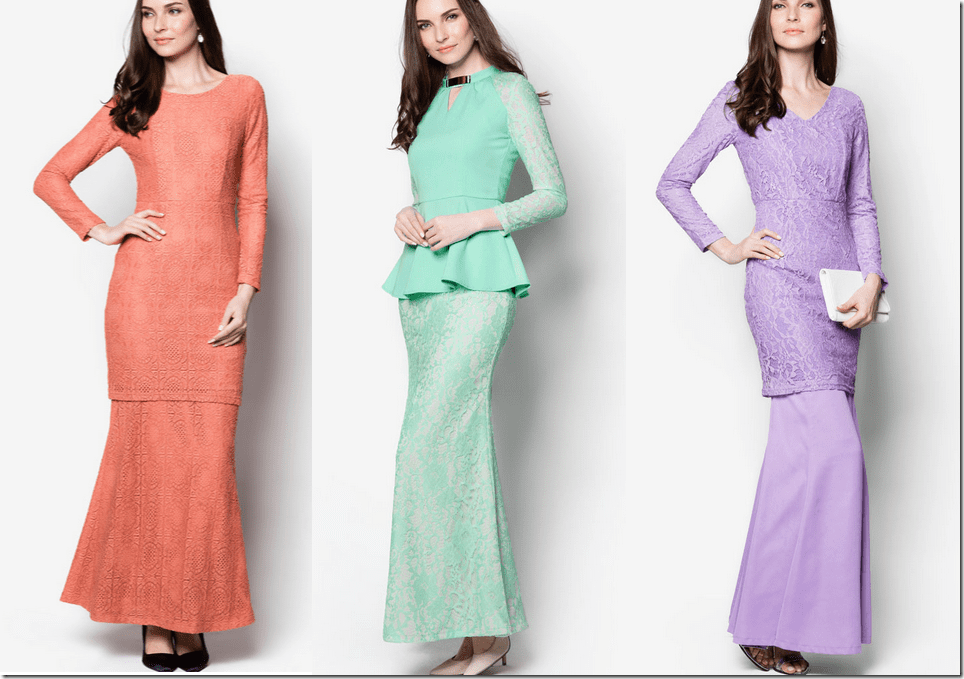 Last Minute Demure Lace Raya 2015 Outfit Ideas