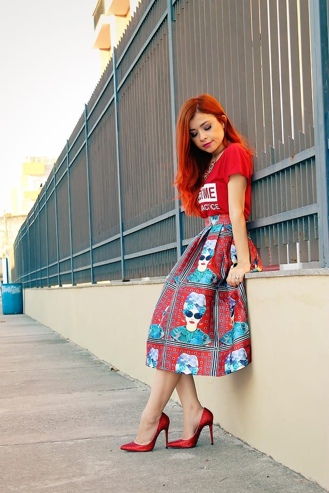 7 Flared Midi Skirts That Are Instant Conversation Starters