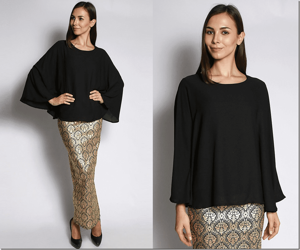 black-flowy-kaftan-blouse