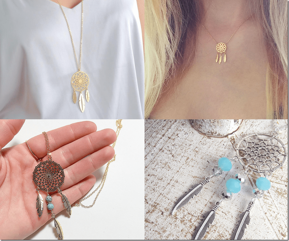 Dreamcatcher Necklaces Jewelry Inspiration