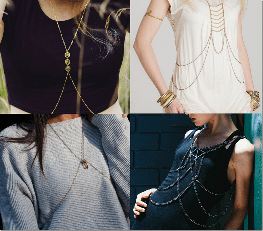 7 Body Chain Jewelry Styles Anyone Can Wear