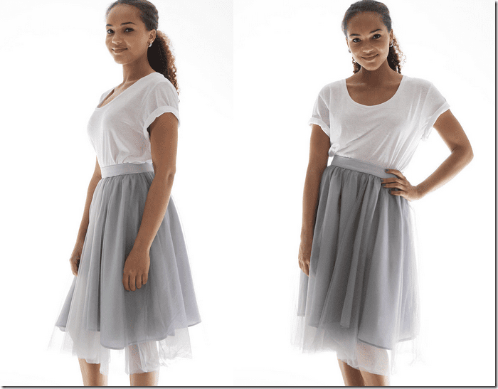 grey-layered-tulle-skirt