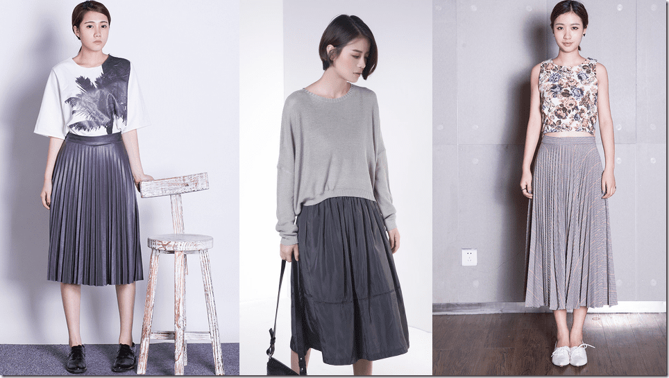 7 Grey Skirt Styles For The Quietly Chic