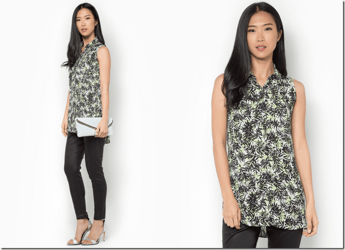 sleeveless-collared-palm-print-shirt