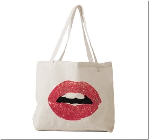 Juicy Red Lips Statement For Valentine's Day Dressing