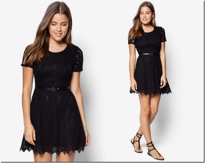 black-floral-lace-skater-dress