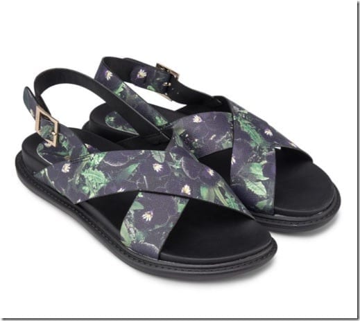 green-floral-cross-sandals